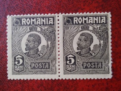 1920- Romania- Ferd. b. mic Mi265a-per.oriz.-MNH foto