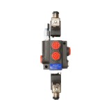 Distribuitor hidraulic P40 electromagnetic 1 cale, 12V, Breckner Germany
