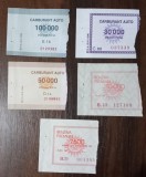 5 bonuri de carburant PECO anii 90