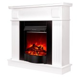 Semineu electric Oscar &amp; Corsica, Telecomanda, 2 trepte de putere, 1500W, Art Flame