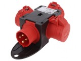 Conector Alimentare AC Trifazat Spliter 16A 400VAC IP44