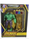 Set figurina Hulk cu manusa Infinity