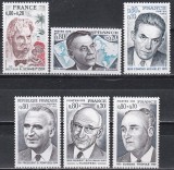 Franta 1975 - Personalitati, MNH, Nestampilat