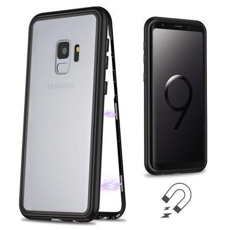 Husa Magnetic Case 360&deg; pentru Samsung Galaxy S9,, Negru