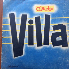 claudio villa disc vinyl 10" mijlociu muzica usoara latin pop jazz samba EDD1032