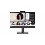 Monitor LED Lenovo ThinkVision T24mv-30 23.8 inch FHD IPS 4 ms 75 Hz Webcam USB-C