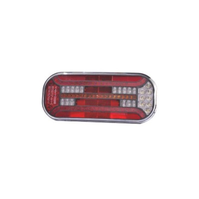 Lampa spate 302x130, LED, 6 functii, dreapta Fristom Cod: FT-600 P Automotive TrustedCars foto