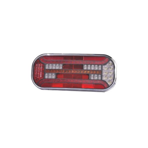Lampa spate 302x130, LED, 6 functii, dreapta Fristom Cod: FT-600 P Automotive TrustedCars