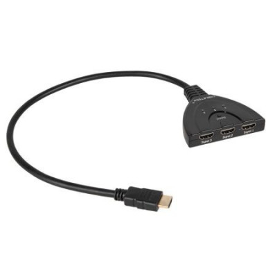 Cablu adaptor 3x HDMI la 1x HDMI Cabletech foto
