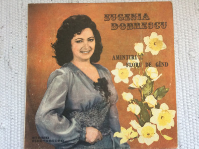 eugenia dobrescu amintiri flori de gand disc vinyl lp muzica usoara ST EPE 03391 foto