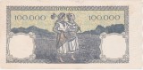 Bancnotă Rom&acirc;nia 100.000 lei 1946, BNR, seria I/3, numismatică