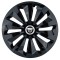 Set 4 capace roti Fox negru R14 pentru gama auto Dacia