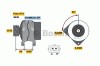 Generator / Alternator VW GOLF III Variant (1H5) (1993 - 1999) BOSCH 0 986 041 300