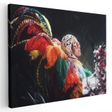 Tablou afis Elton John cantaret 2394 Tablou canvas pe panza CU RAMA 60x90 cm