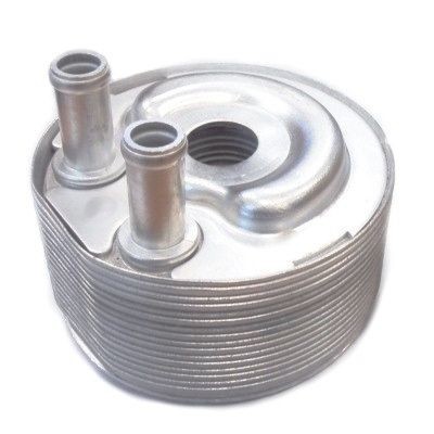 Radiator racire ulei motor, termoflot Nissan CabStar, 09.2006-12.2012, Navara, 2005-2016; Pathfinder 2004-2013; motor 2.5 dci, diesel, 98x98x50 mm, d foto