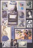 Liberia 2003 pictura Picasso MI 4803-4814 + 2 bl. 480, 481 MNH, Nestampilat