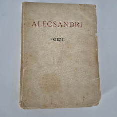 Carte veche Vasile Alecsandri Poezii / Ilustratii Damian