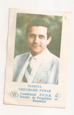 Calendar Vechi - GHEORGHE FUNAR 1993 foto