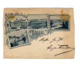 Odesa, Odessa, 1896 - Carte postala expediata in Germania, litho, deteriorat
