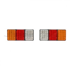 Set lampi spate LED camion remorca tractor etc 33x14 cm 24V