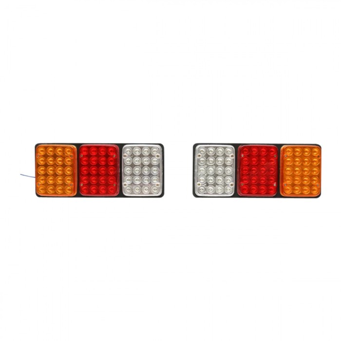 Set lampi spate LED camion remorca tractor etc 33x14 cm 24V