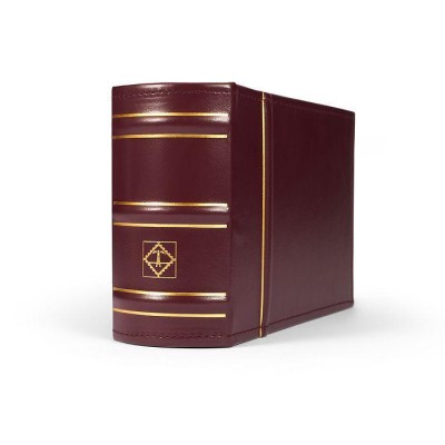 Album pentru 100 plicuri sau scrisori de 195x130mm, visiniu foto