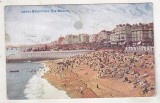 bnk cp Marea Britanie - Brighton - Plaja - circulata 1923?