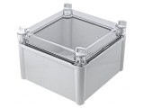 Carcasă Universală Gri Solid 188x188x130mm PC IK08