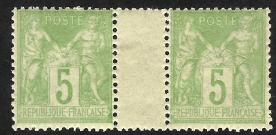 FRANTA -- PERECHE CU PUNTE 1898 / 1899 MLH TIPUL I foto