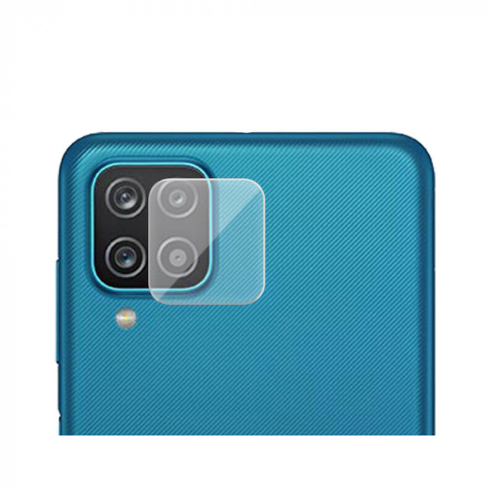 Folie Camera pentru Samsung Galaxy A12 / A12 Nacho Mocolo Full Clear Camera Glass Transparent