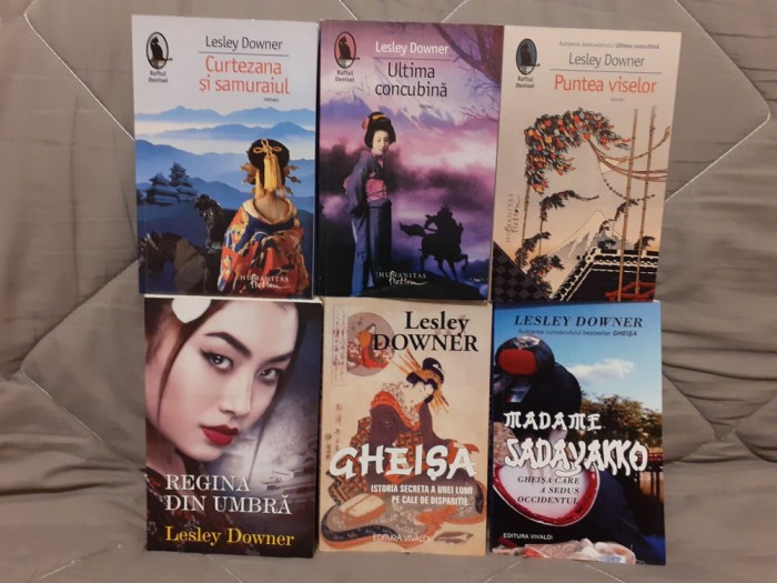 CURTEZANA SI SAMURAIUL/ULTIMA CONCUBINA/PUNTEA VISELOR/SADAYAKKO-LESLEY DOWNER