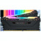 Memorii CORSAIR gaming DDR4 16 GB frecventa 3000 MHz 8 GB x 2 module radiator iluminare RGB &amp;quot;CMW16GX4M2C3000C15&amp;quot;