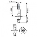 BEC FAR H1 55W 12V WHITE VISION ULTRA (blister) PHILIPS