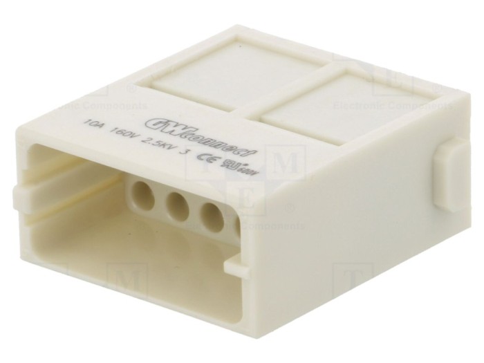 Conector HDC tată 17P 10A