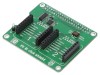 Placă Expander MIKROE 2x20 Soclu, MIKROE-2756, Placă Extensie pentru PI 3 CLICK SHIELD, Kituri Evaluare