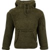 Hanorac Jack Pyke Junior Sherpa Fleece, verde &icirc;nchis, mărimea L