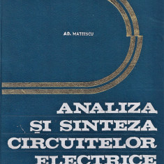 Analiza si sinteza circuitelor electrice MATEESCU 1975