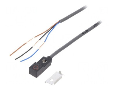 Senzor Inductiv PNP NO 2,5mm 10-30VDC 50mA Cablu 1m foto