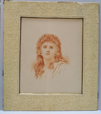 ANNA MAGHIERU - PORTRET DE TANARA, 1896 foto