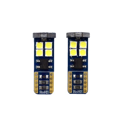 Set 2 x Lampi auto LED, Canbus, 12 SMD, CBT 507 foto