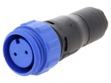 Conector circular mamă 2 PIN, IP68
