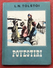 Povestiri. Editura Ion Creanga, 1985 - L. N. Tolstoi foto