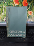 Cercetarea sociologică, Duverger, Levada, Maslov, Frumkin, București 1966, 184