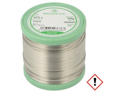 S&amp;acirc;rmă de lipit ECO4 0,8mm fără plumb 0,5kg foto