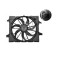 Ventilator radiator GMV SRL, JEEP GRAND CHEROKEE, 2010-; DODGE DURANGO, 2010- motor 3.6 V6; 5.7 V8 benzina, 507; 3 pini, cu pre-rezistor