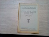 GANDURI DESPRE VITEJIE IN TRECUTUL ROMANESC - R. Rosetti - 1935, 25 p., Alta editura