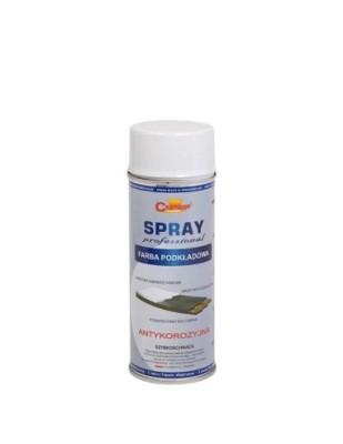 Vopsea spray Grund Alb Lucios (ral 9003), Champion Color, 400ml Alb foto