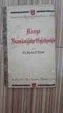Kurze Rumanische Geschichte - Horia I. Ursu carte in limba germana, cu dedicatia autorului