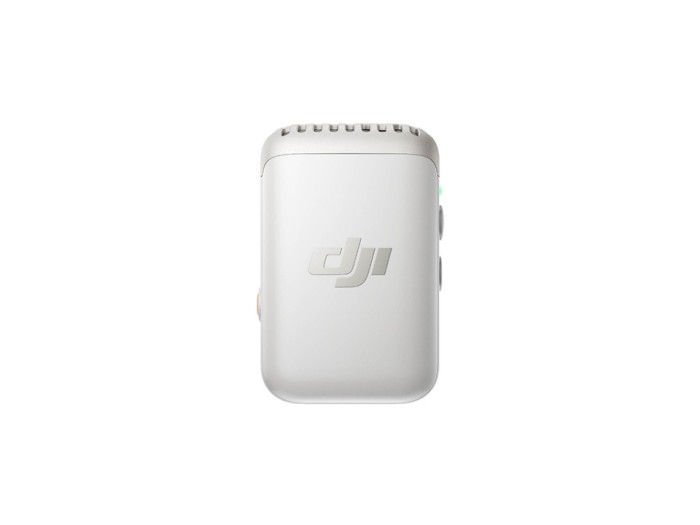 Microfon wireless 2 DJI (1TX) Platinum White