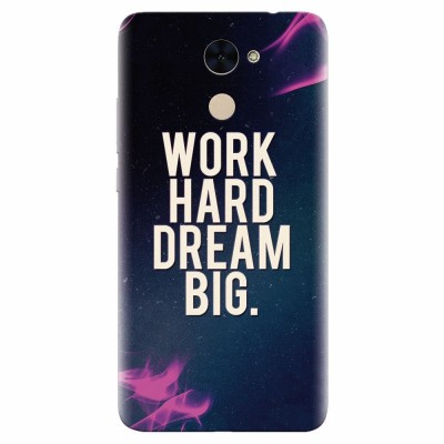 Husa silicon pentru Huawei Enjoy 7 Plus, Dream Big foto